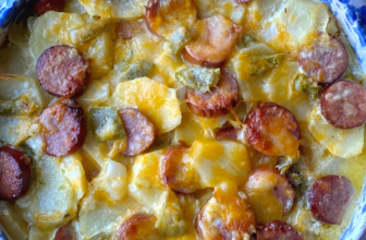 SCALLOPED POTATOES AND SAUSAGE – The Souther...