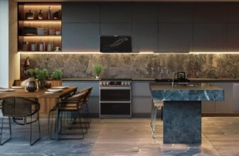 A microwave with a 27-inch touchscreen