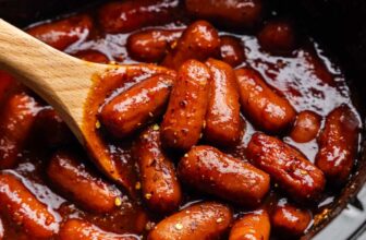 Scorching Honey Garlic Lil’ Smokies