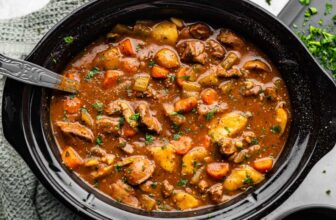 Sluggish Cooker Beef Stew – The Keep At Hous...
