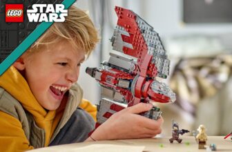 LEGO Ahsoka Tano’s T-6 Jedi Shuttle Spaceship Hi...