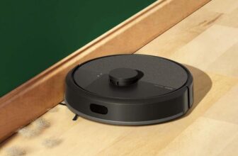 This Roomba robotic vacuum with auto-empty dock is...