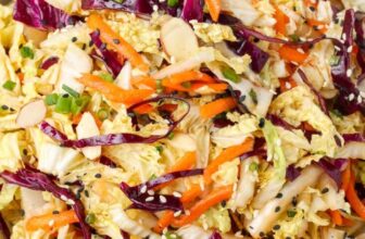Asian Cabbage Salad – Barefeet within the Ki...