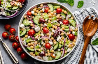 Mediterranean Chickpea Salad – The Keep At H...