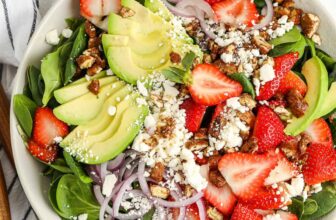 Strawberry Spinach Salad – Spend With Pennie...
