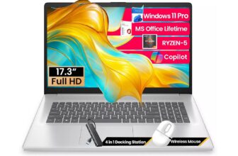 This 17″ HP Laptop computer With 64GB RAM, 2...