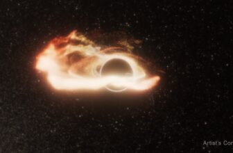 A Rogue Black Gap of Uncommon Dimension Is Devouri...