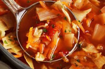 Cozy Cabbage Soup (With Price range-Pleasant Subst...