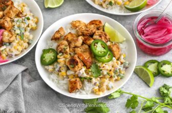 Road Corn Hen Rice Bowl