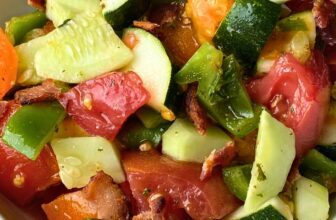 TOMATO ZUCCHINI SALAD – The Southern Woman C...
